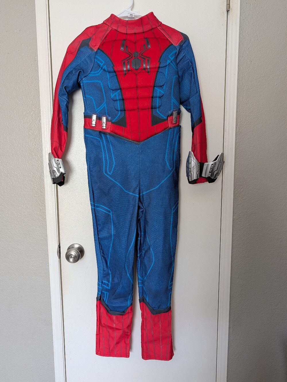 Mens Spider-man Costume Jumpsuit Size Small